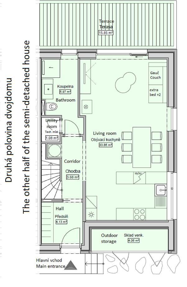 Apartman U Hajenky 429 Липно над Вълтава Екстериор снимка